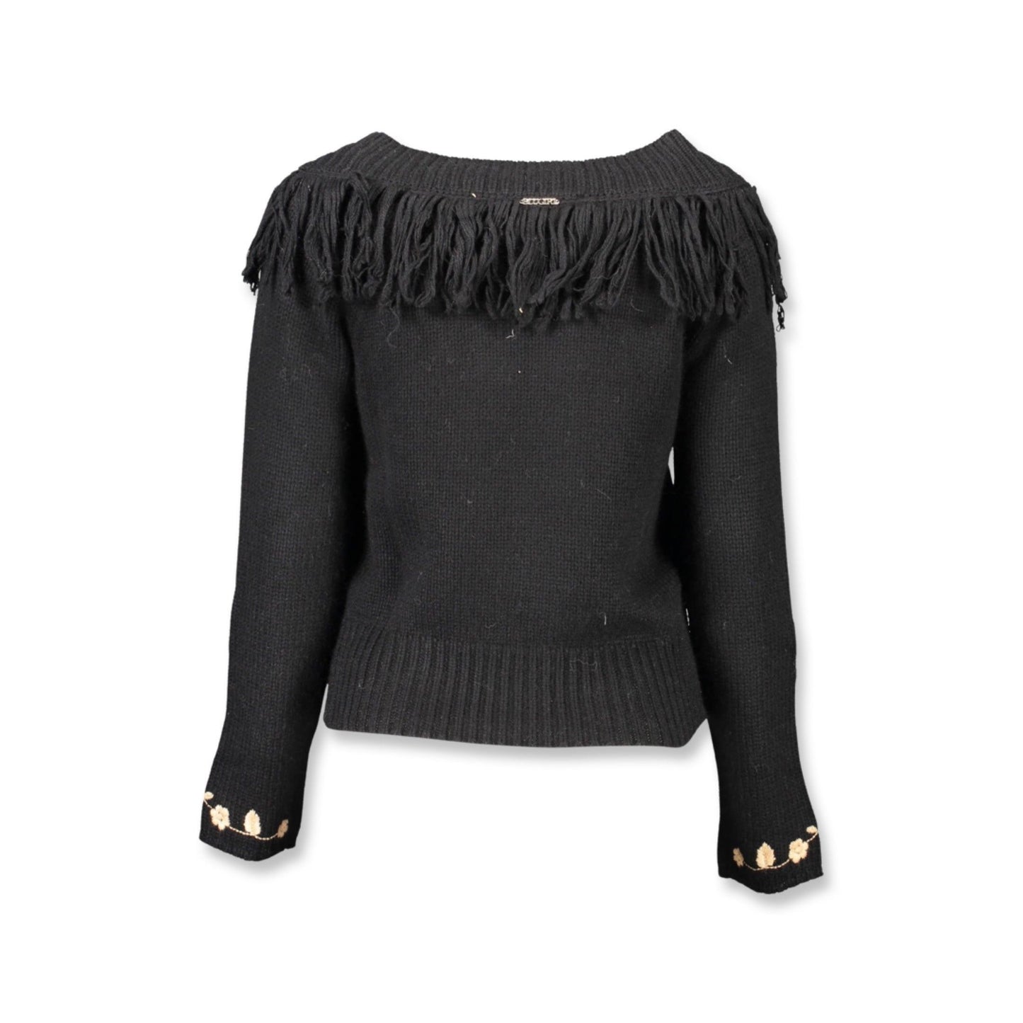 Blugirl Pulover RH1078 NEGRU