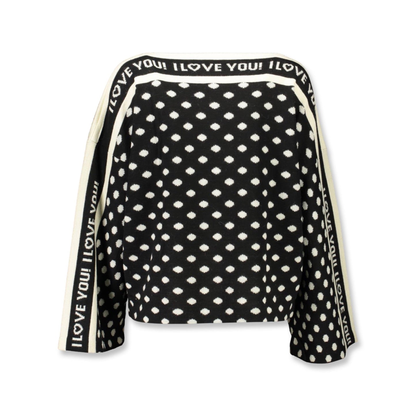 Blugirl Pulover RH1126 NEGRU