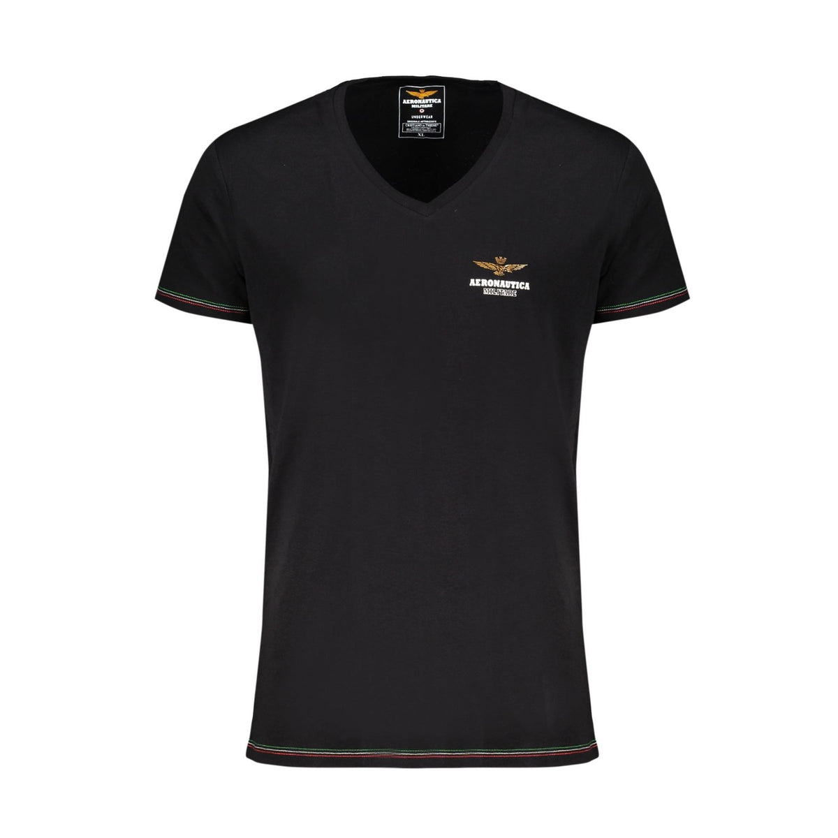 Aeronautica Militare Tricou SCOTI004J508 NEGRU