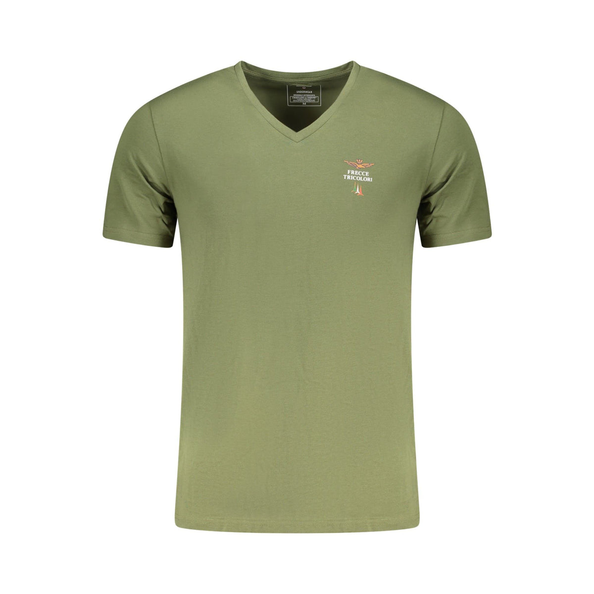 Aeronautica Militare Tricou SCOTI006J508 VERDE
