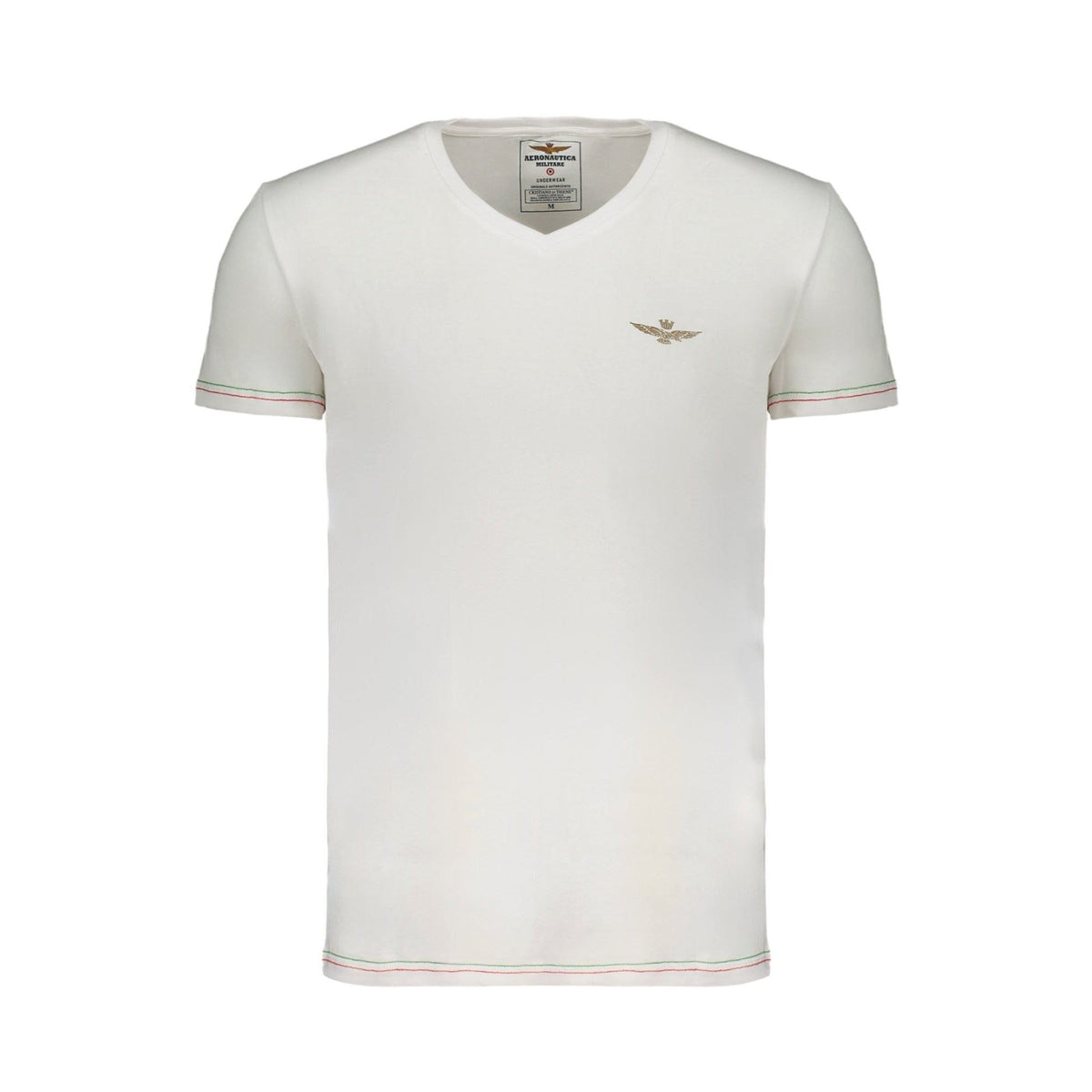 Aeronautica Militare Tricou SCOTI004J508 ALB