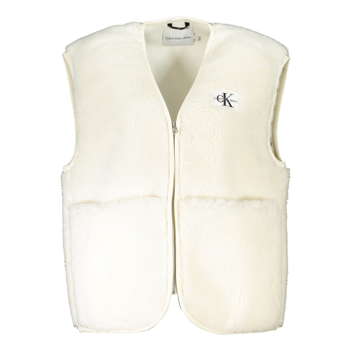 Calvin Klein Vestă J20J222243 ALB