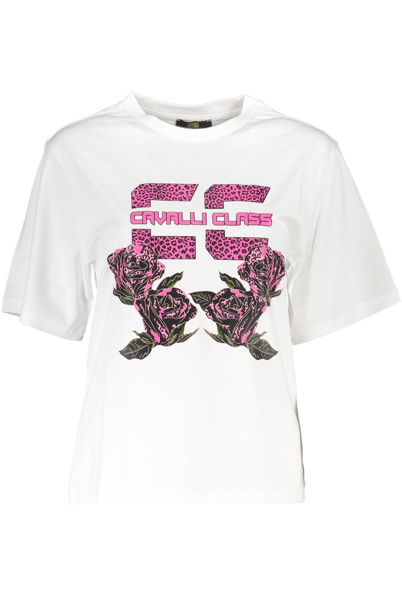 Cavalli Class Tricou QXT62FJD060 ALB
