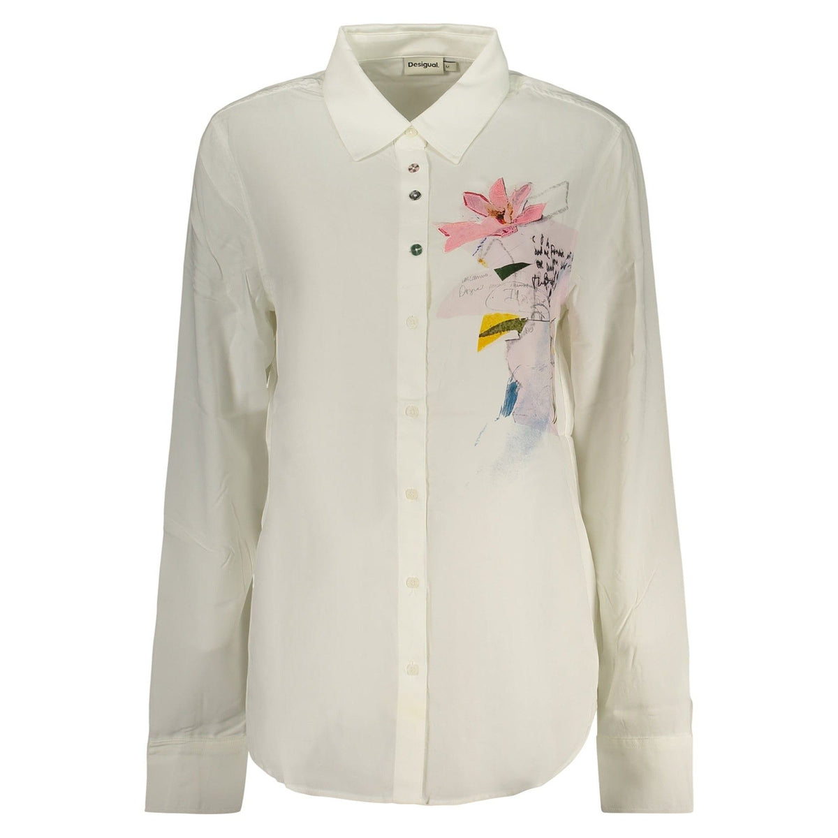 Desigual Cămașă 26WWCW12 ALB