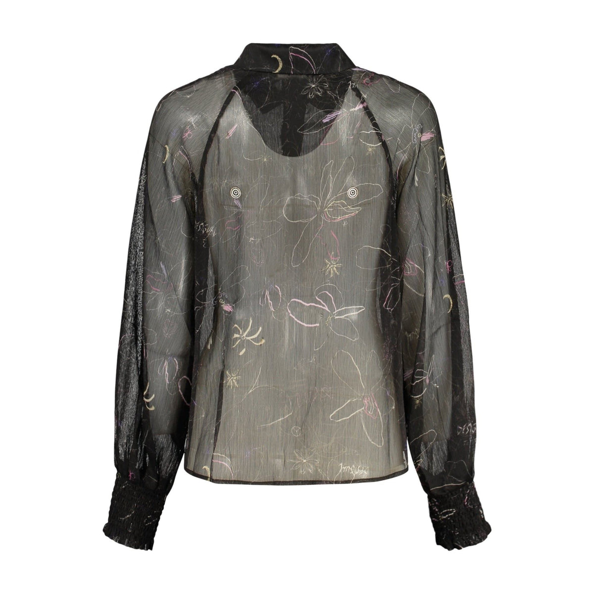 Desigual Cămașă 26WWBW11 NEGRU