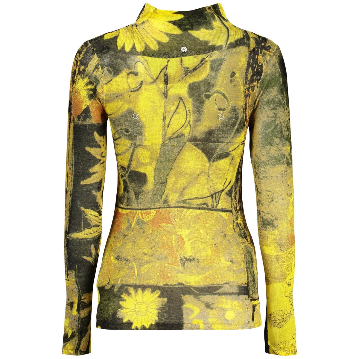 Desigual Pulover 26WWJF46 GALBEN