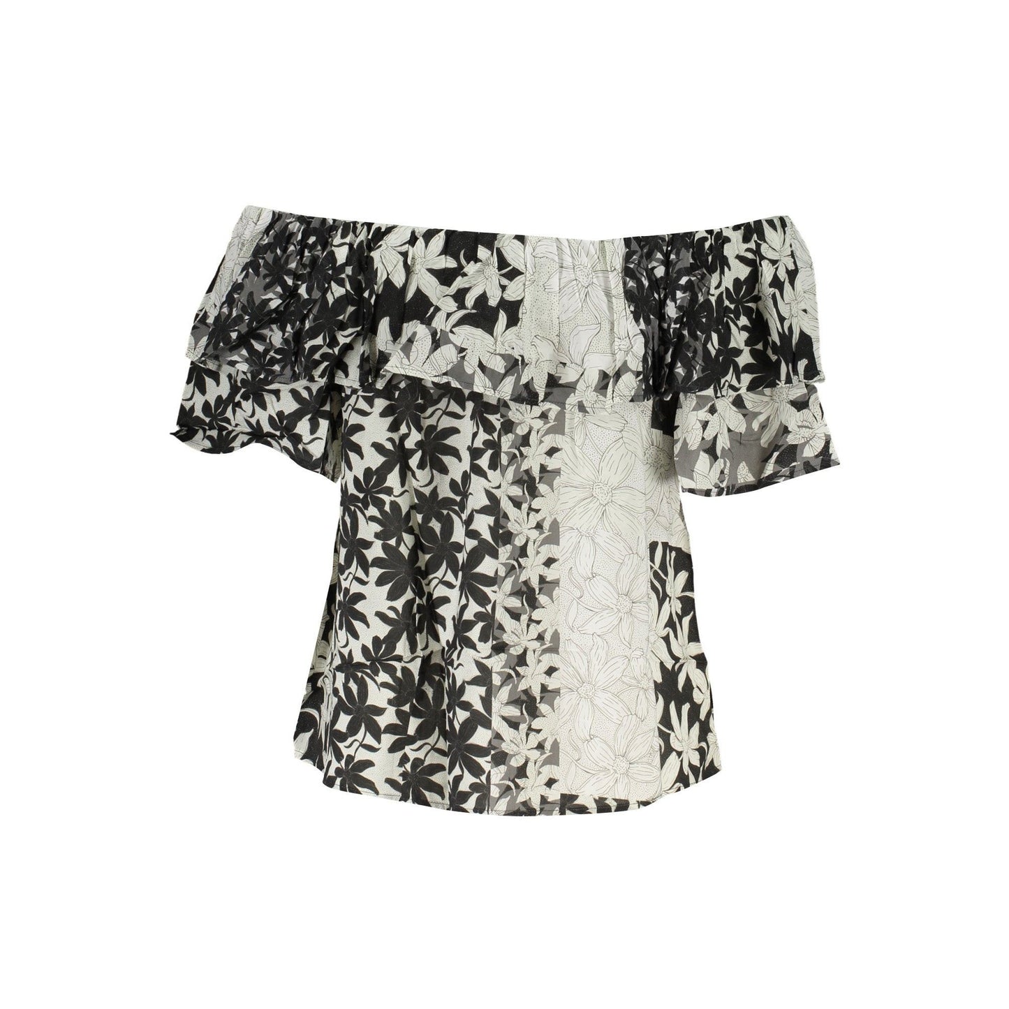 Desigual Tricou 24SWBW01 ALB