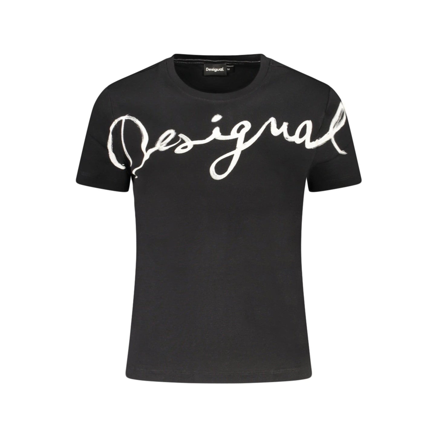 Desigual Tricou 26SWTK07 NEGRU