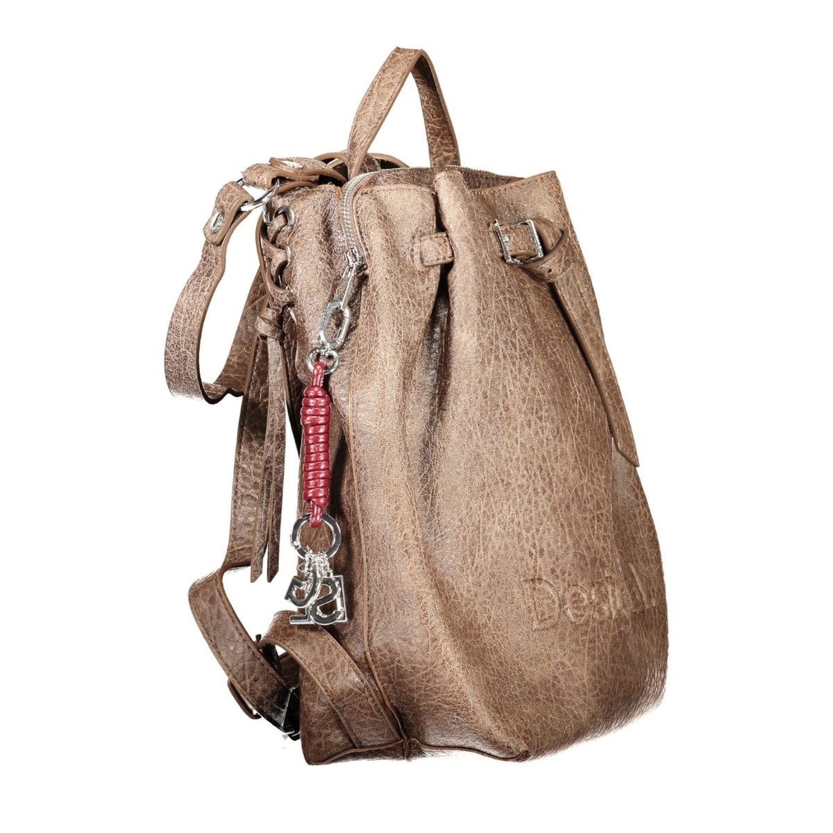 Desigual Geantă Rucsac 26WAKP33 MARO