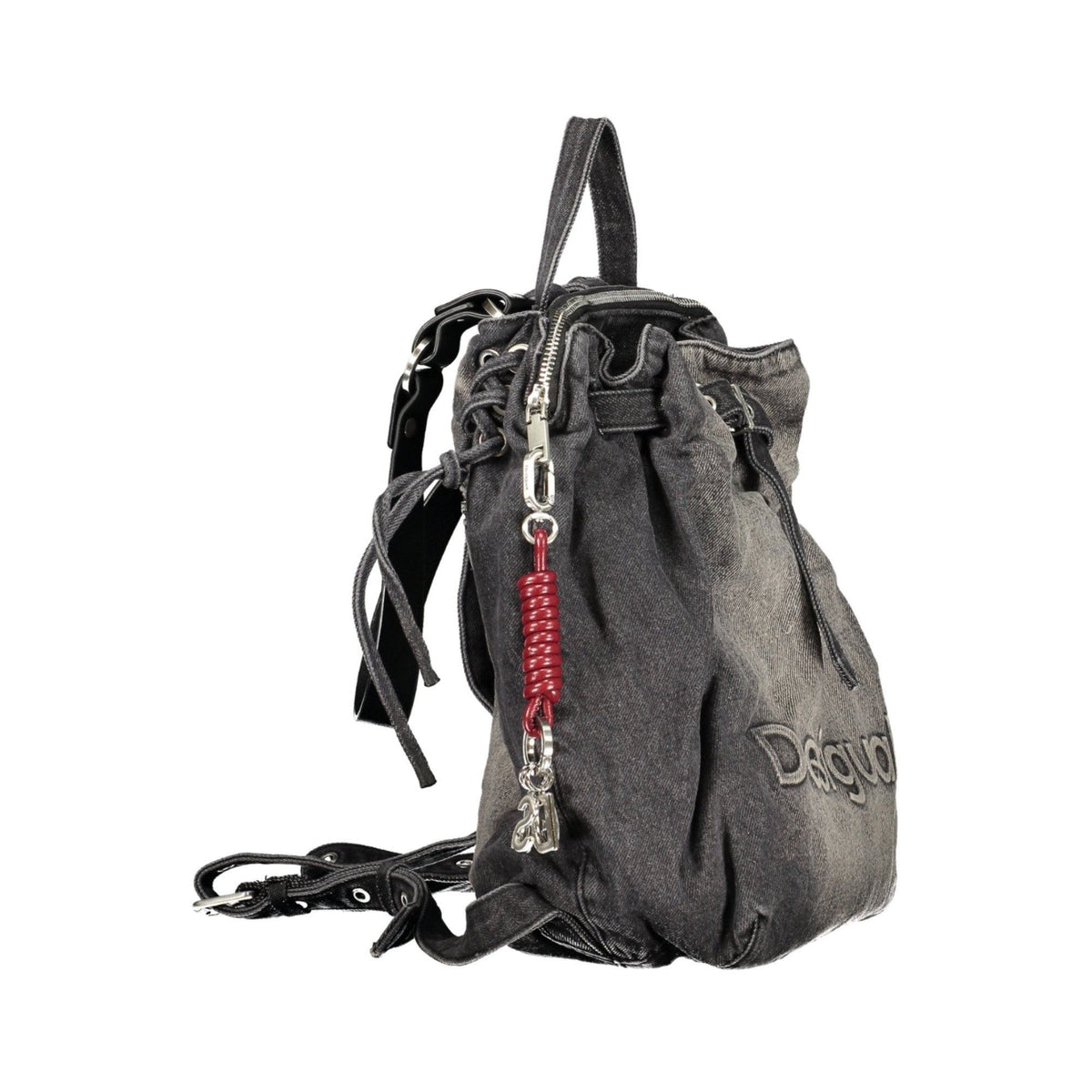 Desigual Geantă Rucsac 26WAKD04 NEGRU