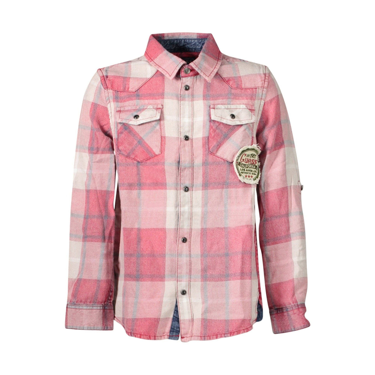 Guess Jeans Cămașă L4YH03WGA80 ROȘU