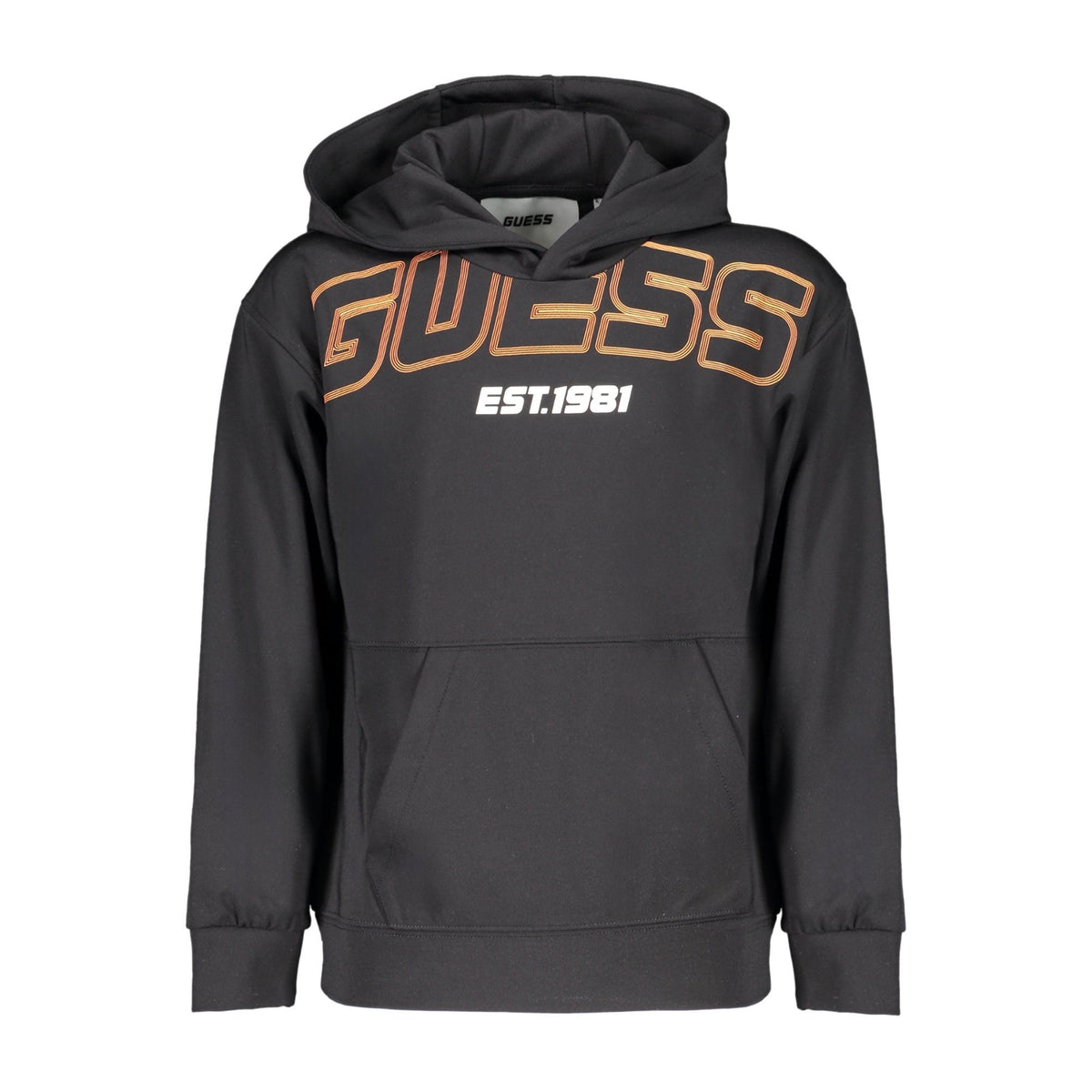 Guess Jeans Hanorac L3YQ25KA5N0 NEGRU
