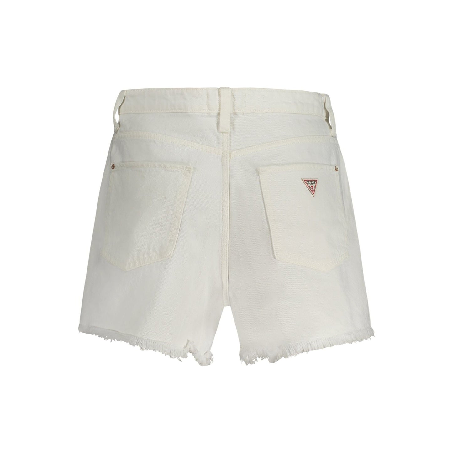Guess Jeans Pantaloni scurți W4GD74DEN0 ALB