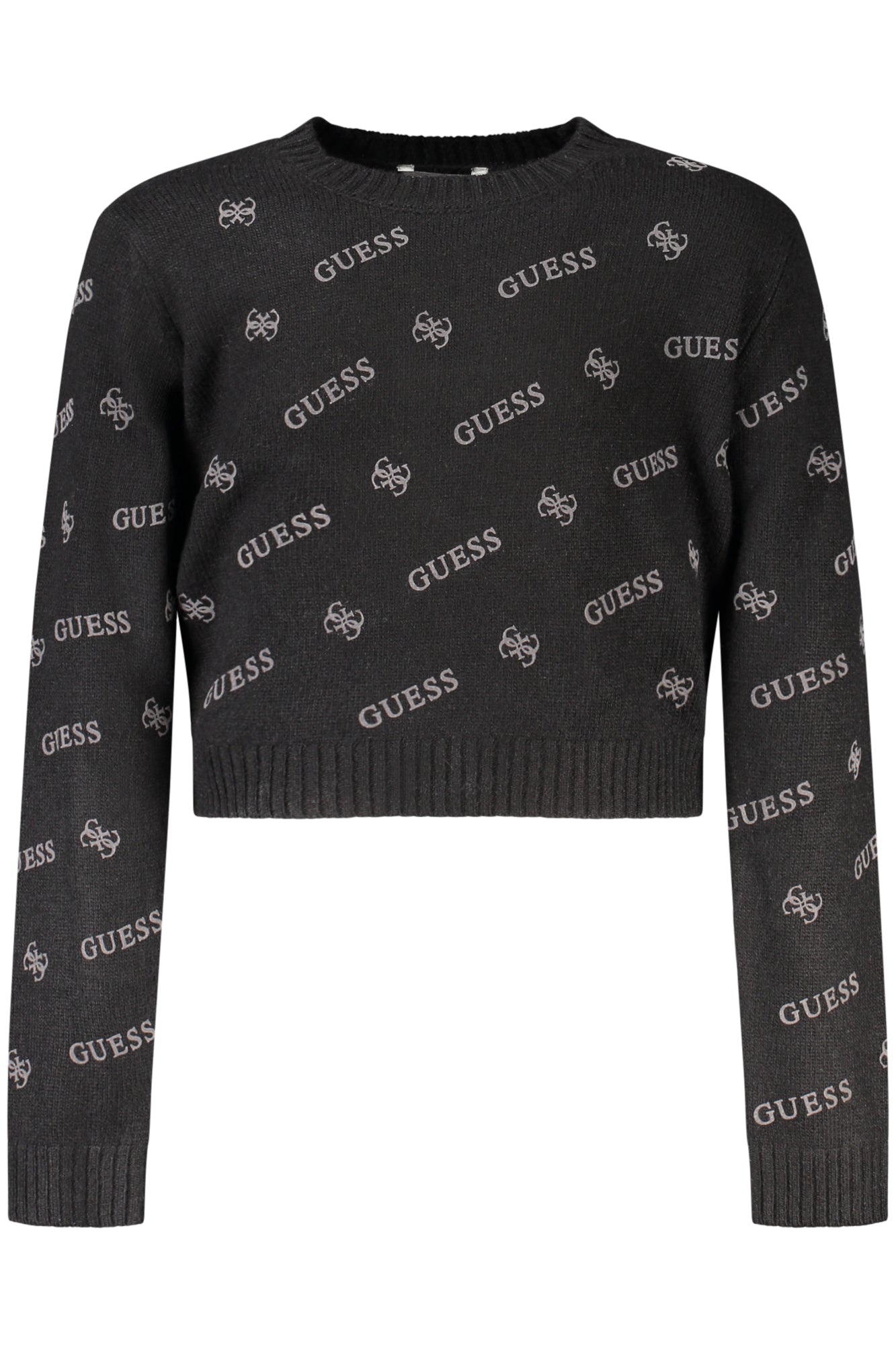 Guess Jeans Pulover J6BR11Z1345 NEGRU