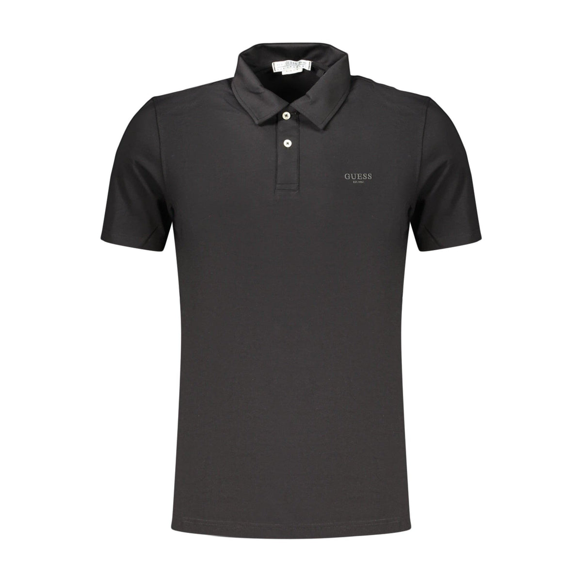 Guess Jeans Tricou M6YP07K4104 NEGRU