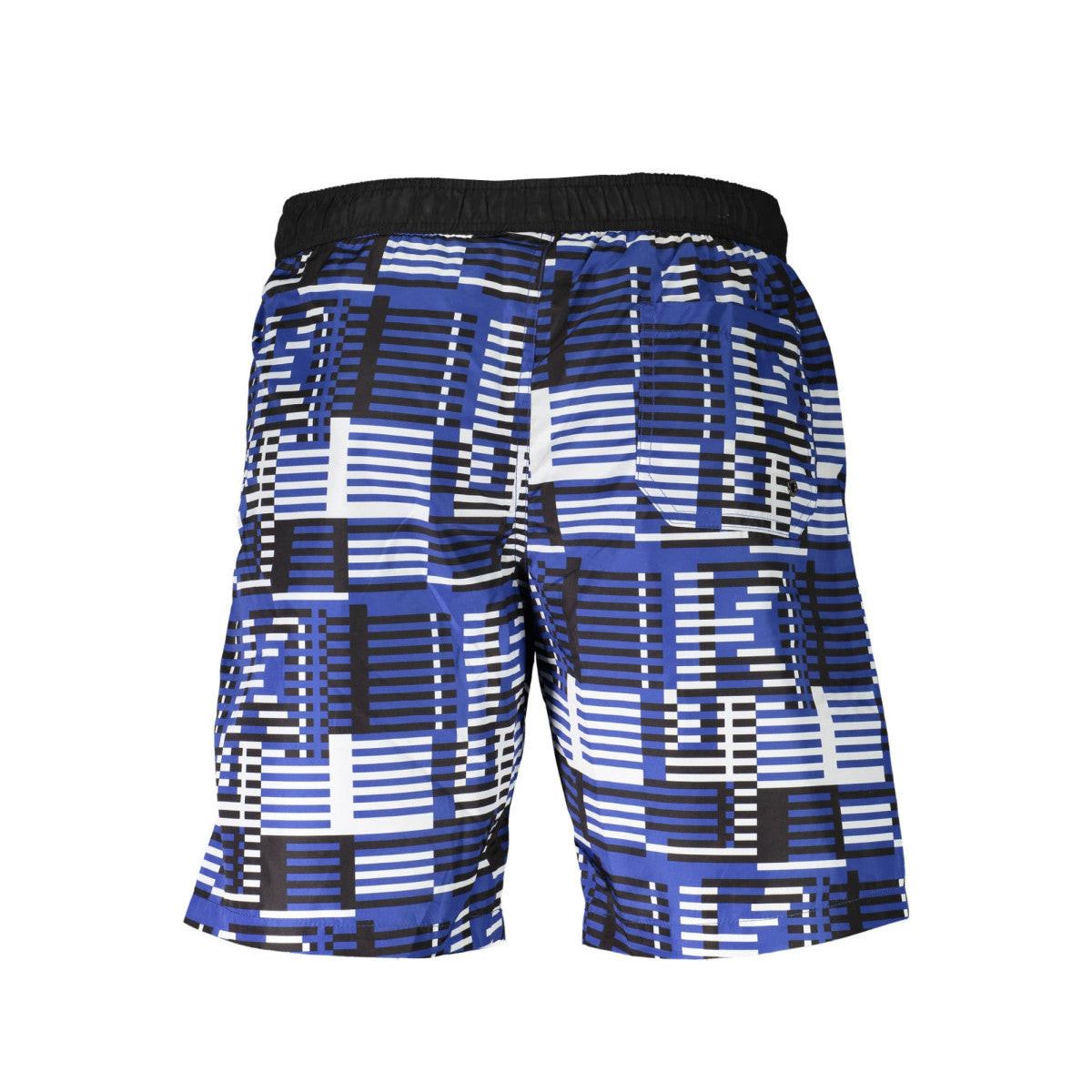 Karl Lagerfeld Pantaloni de baie KL20MBL02 BLEUMARIN