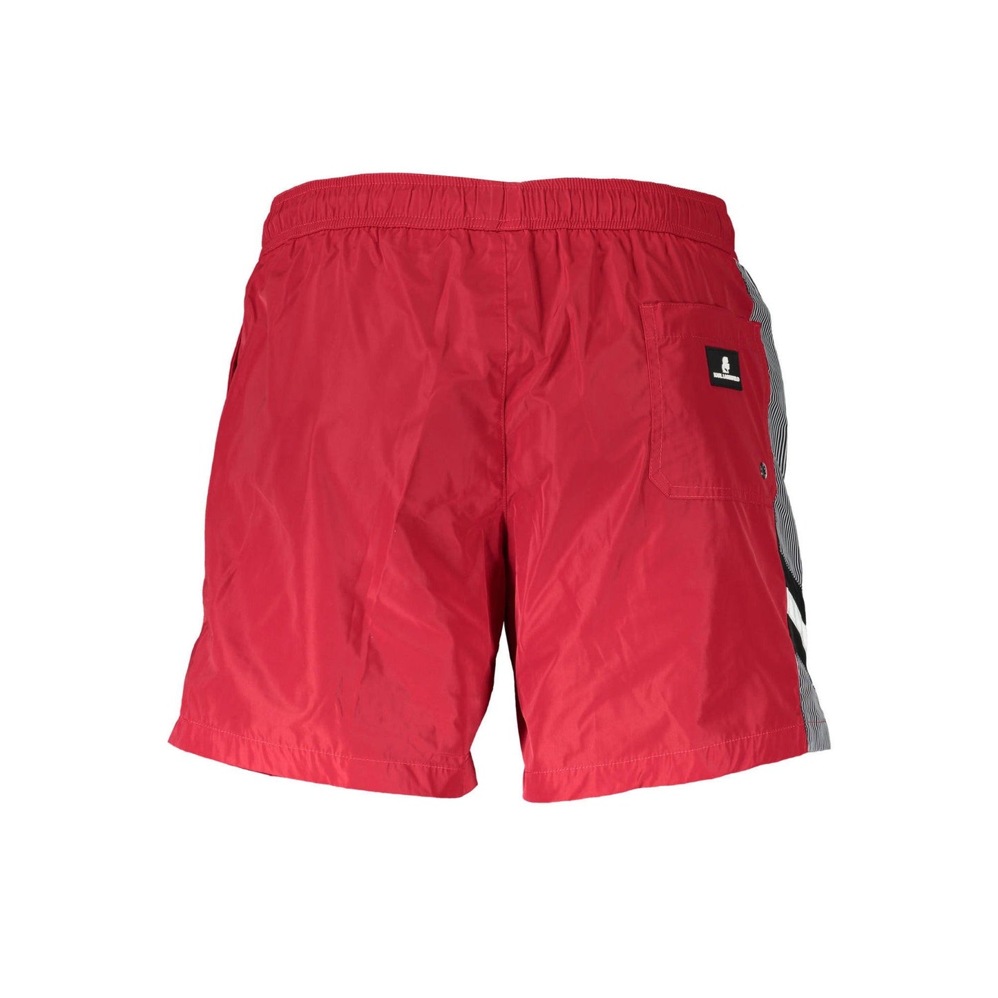 Karl Lagerfeld Pantaloni baie KL20MBM07 ROȘU
