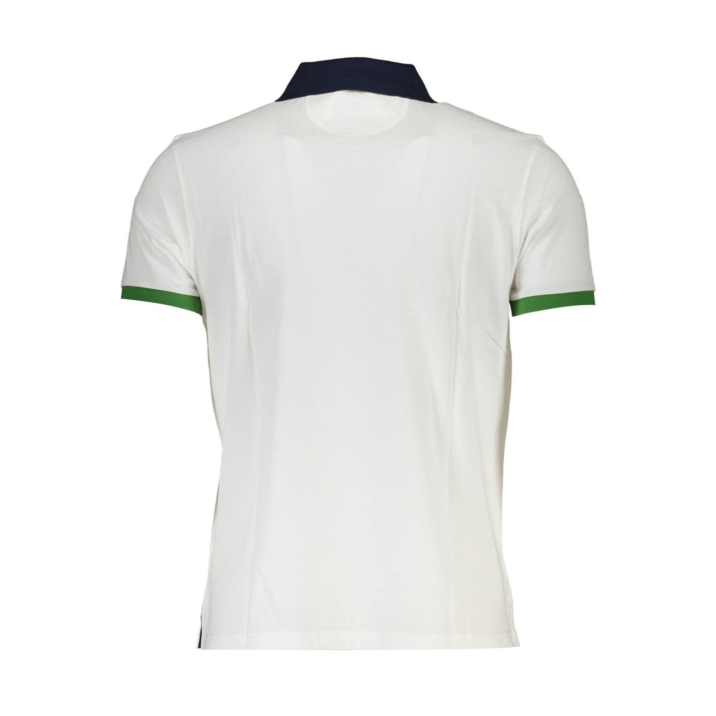 La Martina Tricou XMP310PK031 ALB