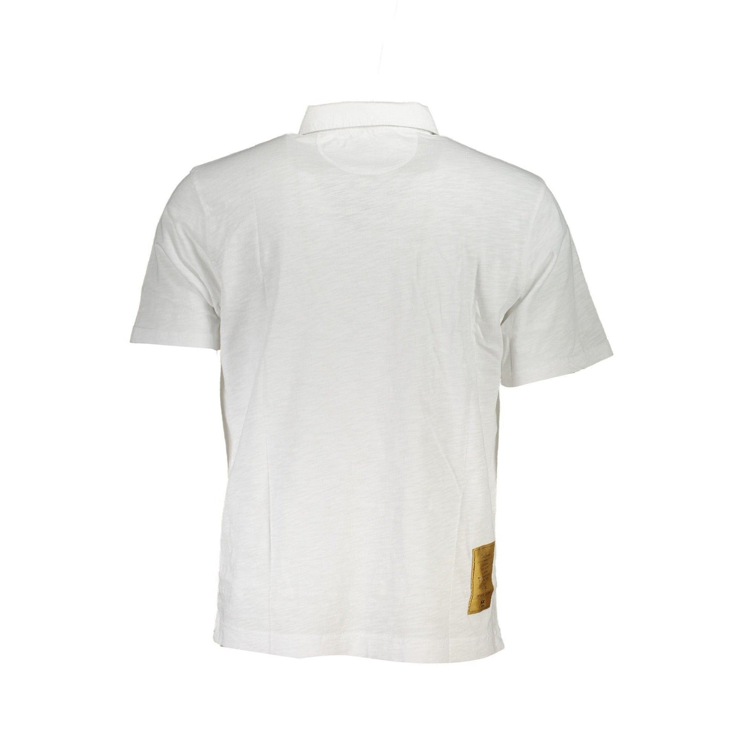 La Martina Tricou CCMP05JS259 ALB