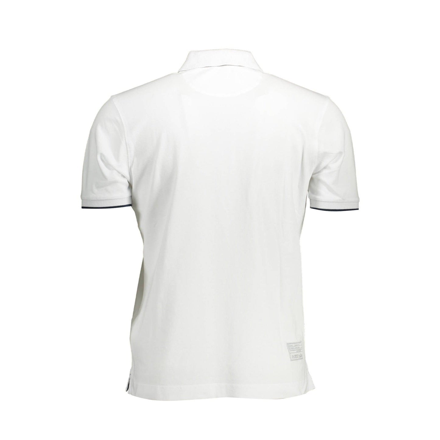 La Martina Tricou CCMP01PK001 ALB