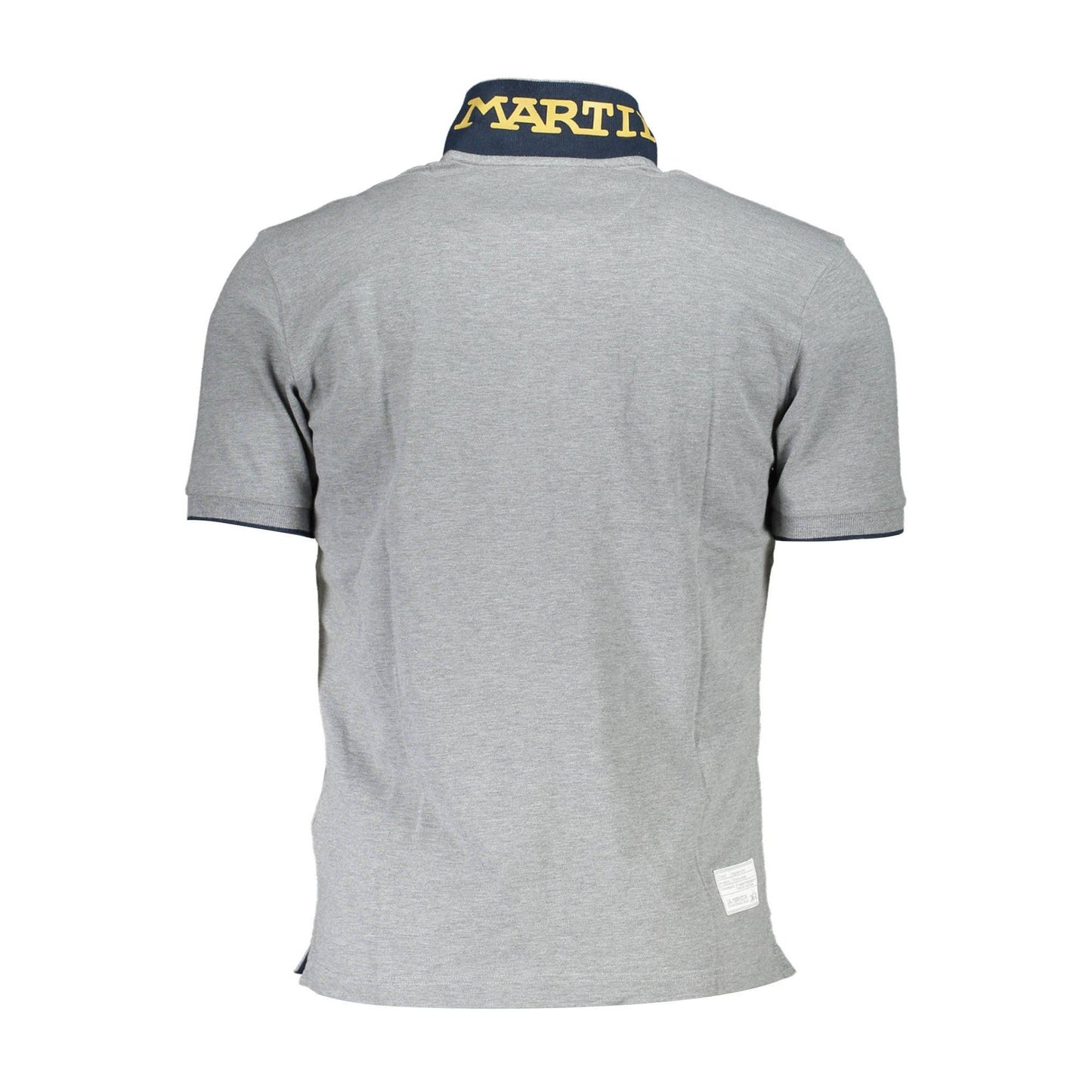 La Martina Tricou CCMP01PK001 GRI