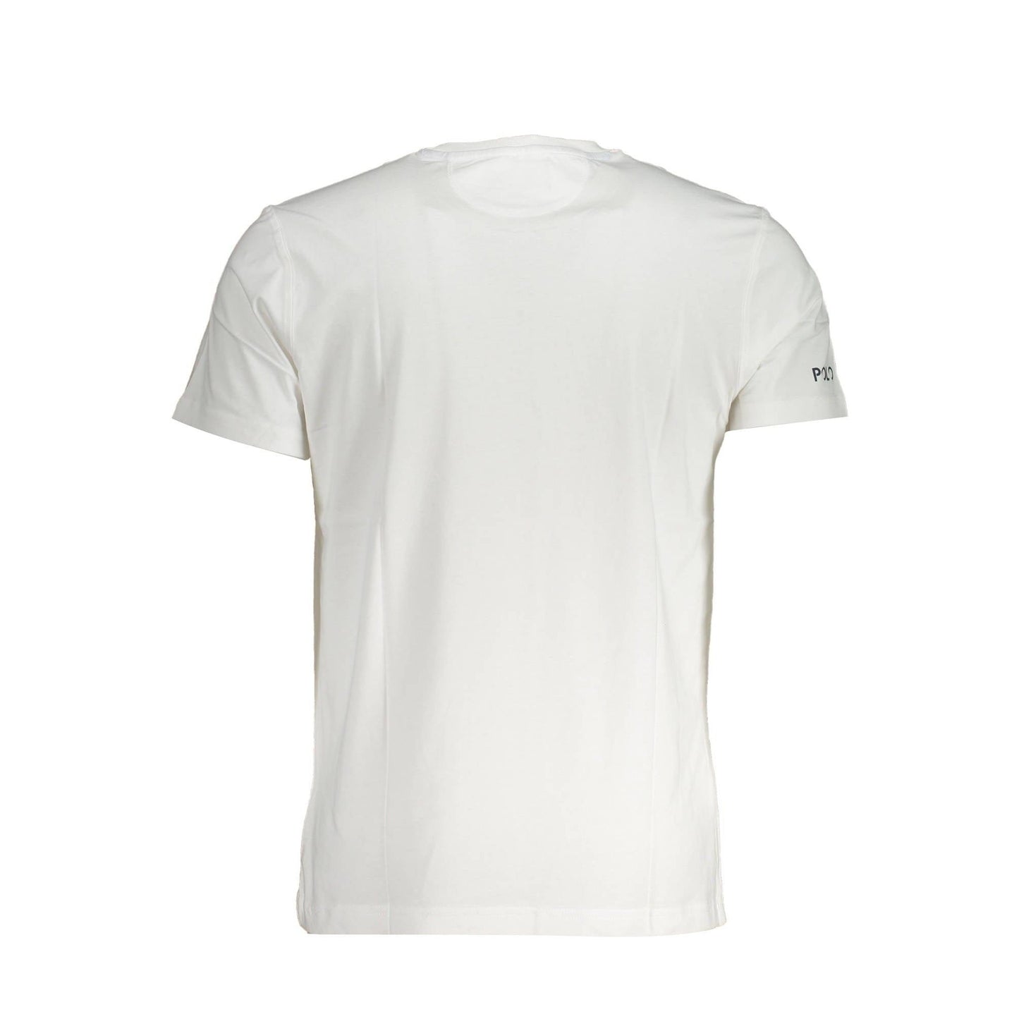 La Martina Tricou XMR010JS206 ALB