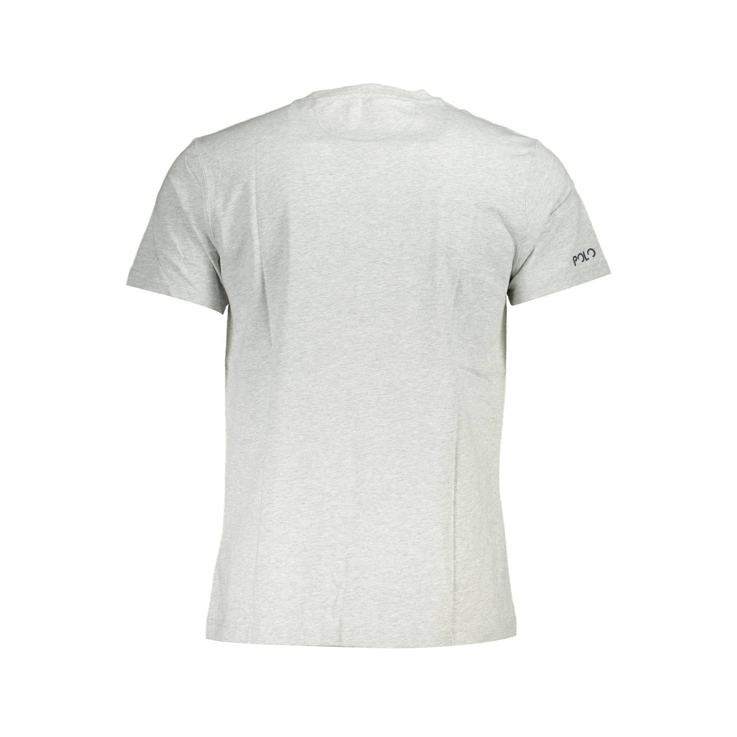 La Martina Tricou XMR011JS206 GRI