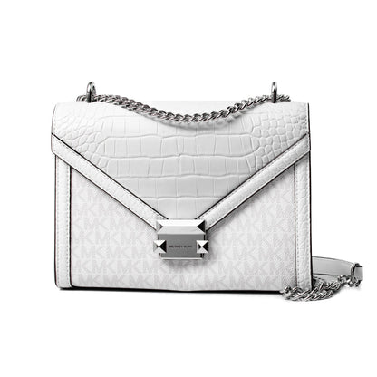 Michael Kors Geantă 35S5SWHL6BOPT ALB