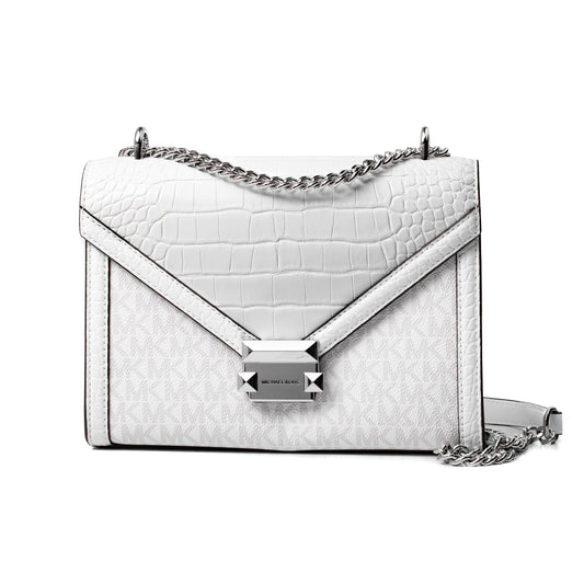 Michael Kors Geantă 35S5SWHL6BOPT ALB