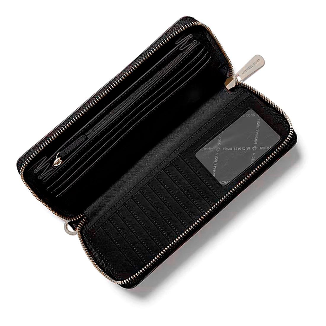 Michael Kors Portofel 35S6STVE9LBLA NEGRU