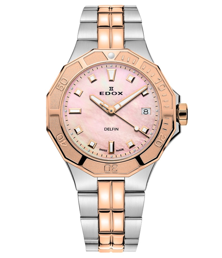 EDOX Ceas de mână 53020-357RM-ROR