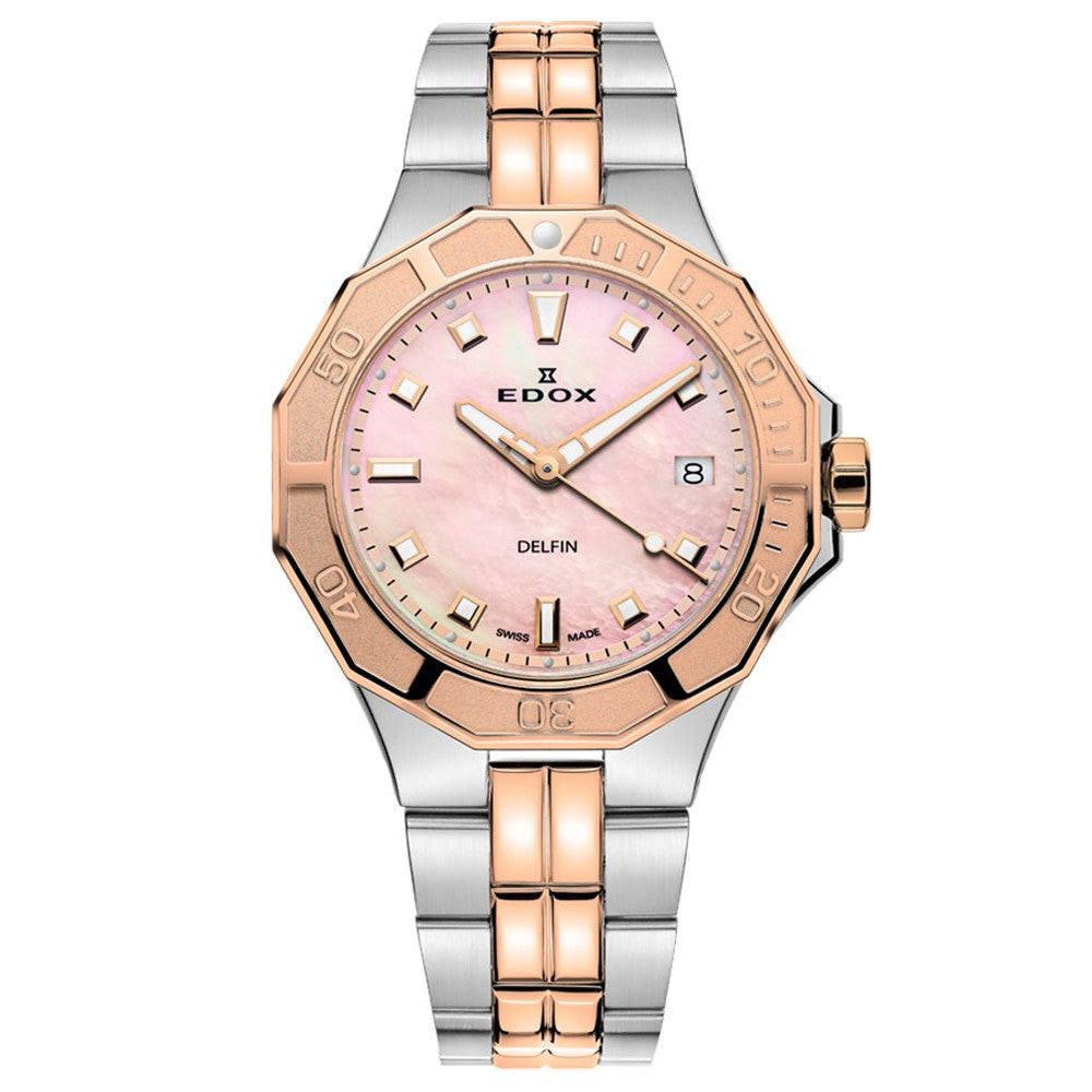 EDOX Ceas de mână 53020-357RM-ROR