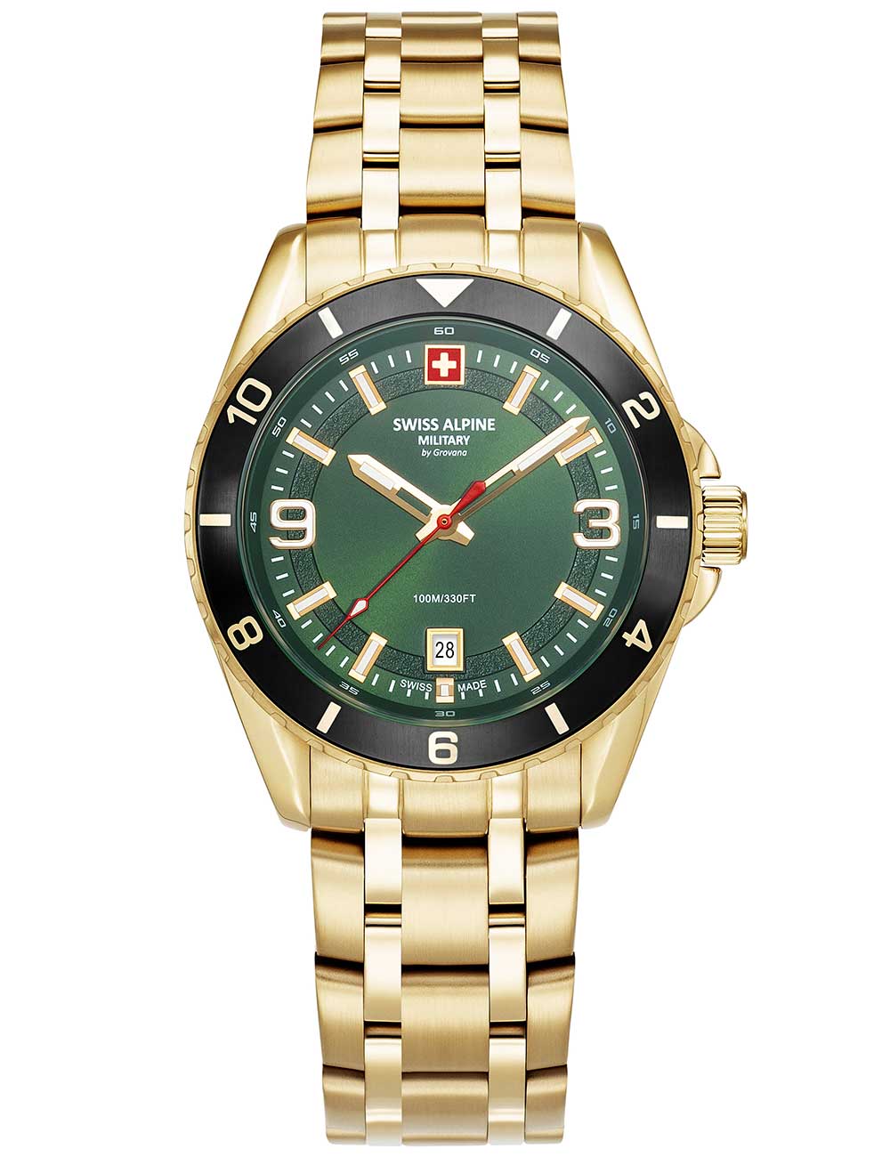 Swiss Alpine Military Ceas de mână 7034-1118