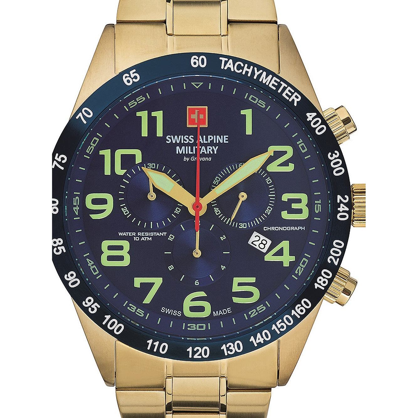 Swiss Alpine Military Ceas de mână 7047-9115