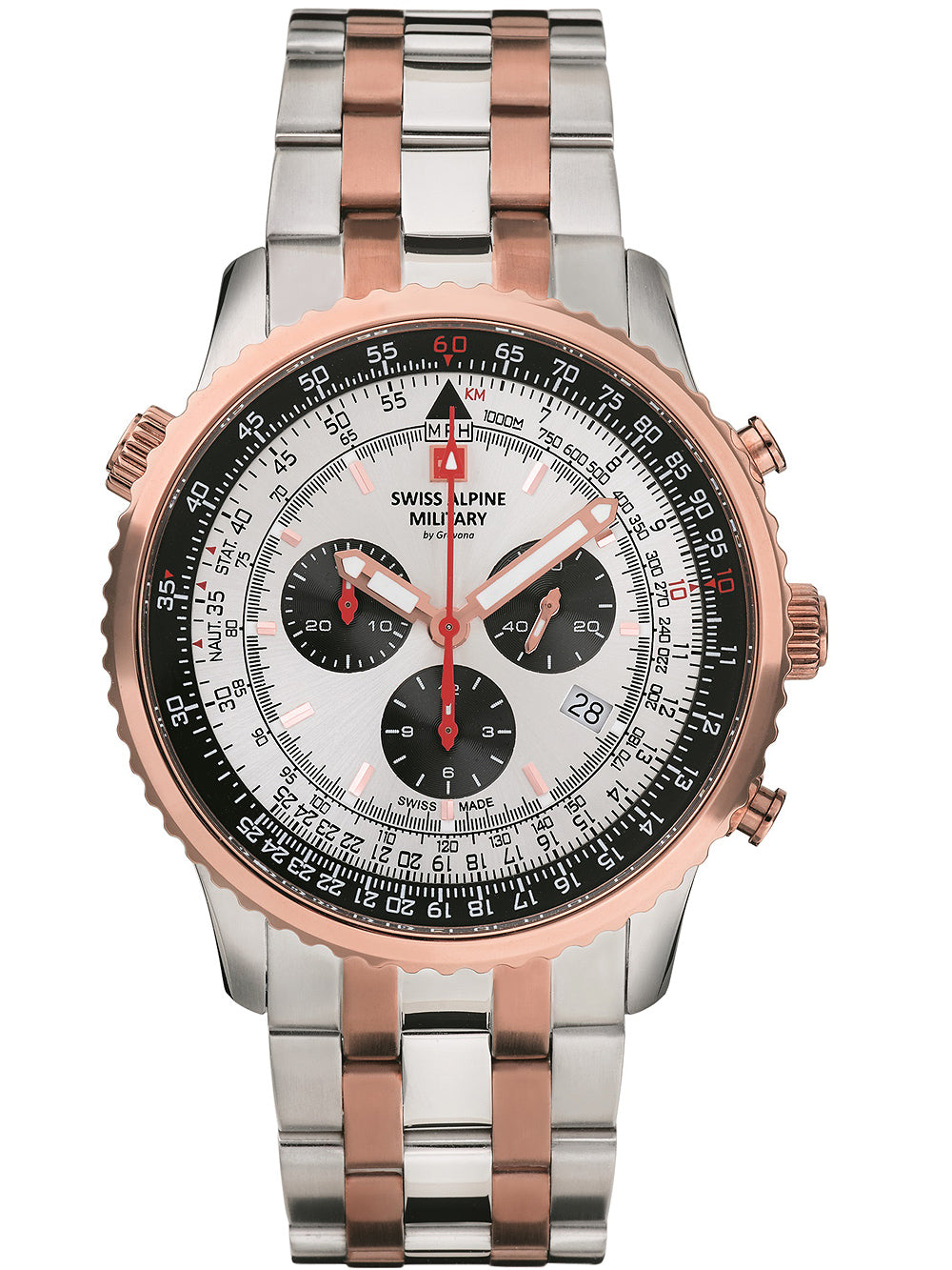 Swiss Alpine Military Ceas de mână 7078-9152