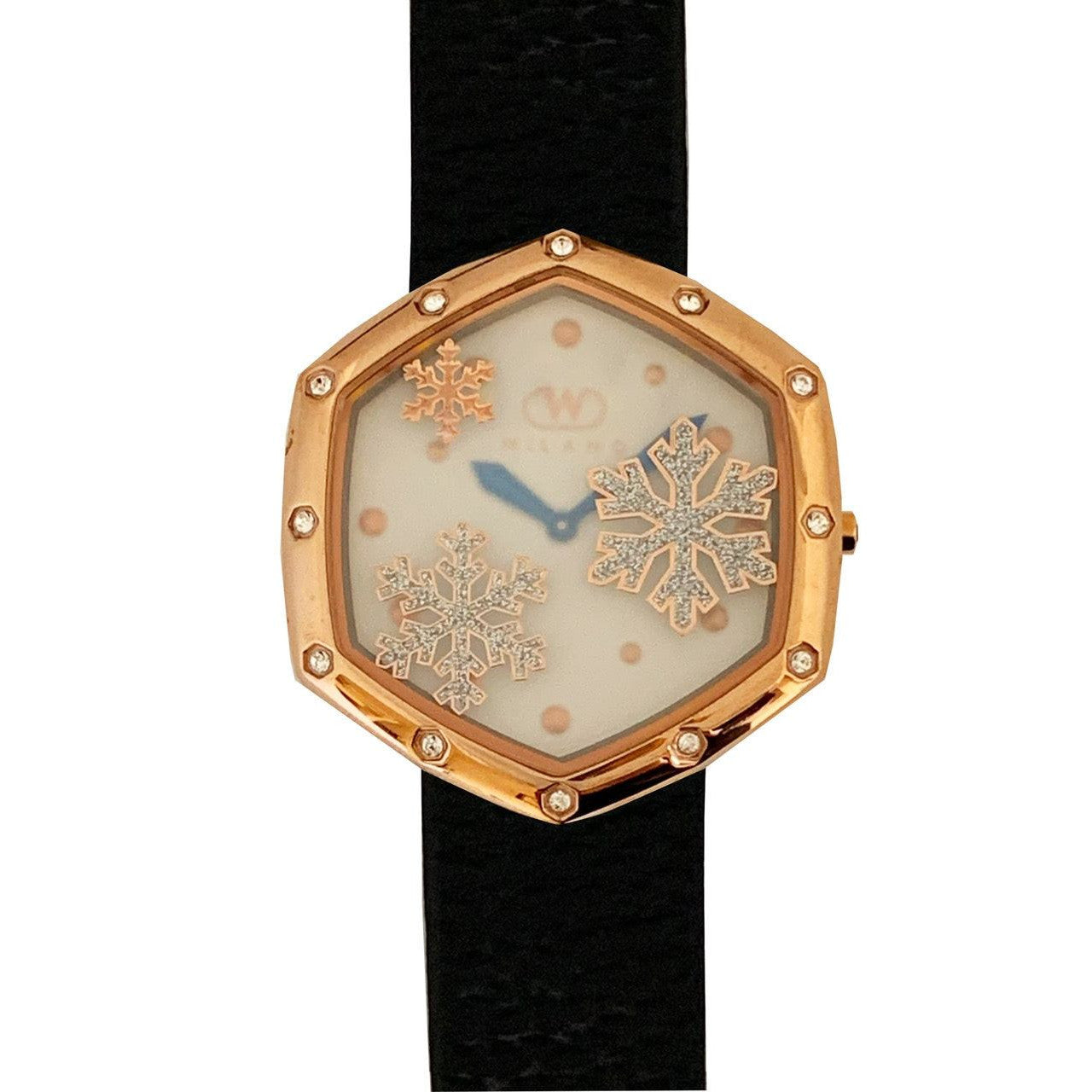 Wintex Milano Ceas de mână FIOCCO DI NEVE_R NERO