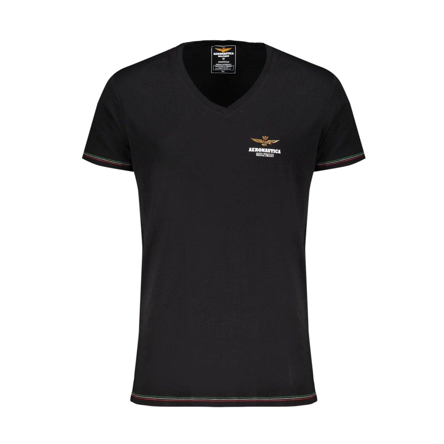 Aeronautica Militare Tricou SCOTI004J508 NEGRU