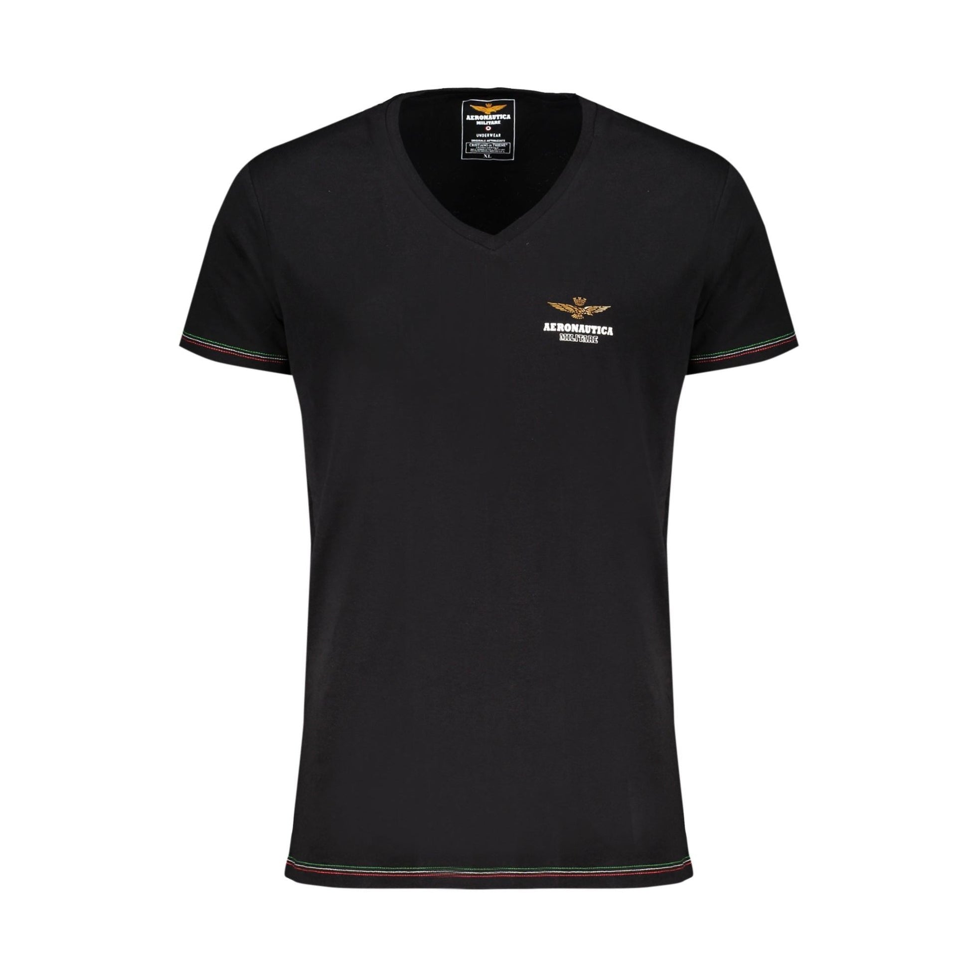 Aeronautica Militare Tricou SCOTI004J508 NEGRU