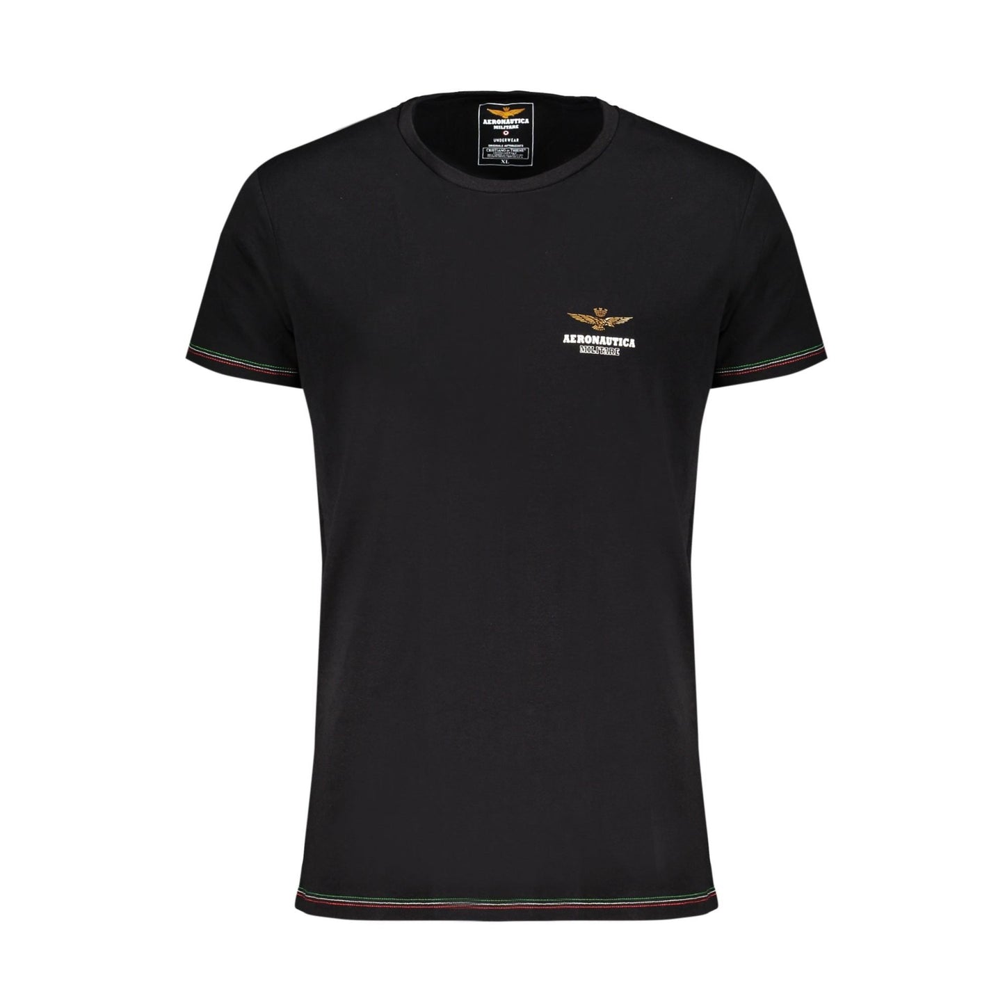 Aeronautica Militare Tricou SCOTI003J508 NEGRU