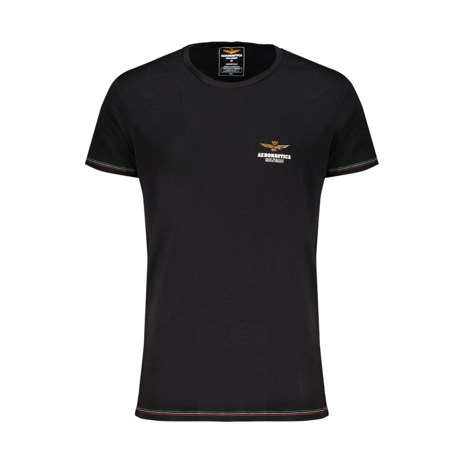 Aeronautica Militare Tricou SCOTI003J508 NEGRU