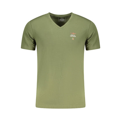 Aeronautica Militare Tricou SCOTI006J508 VERDE