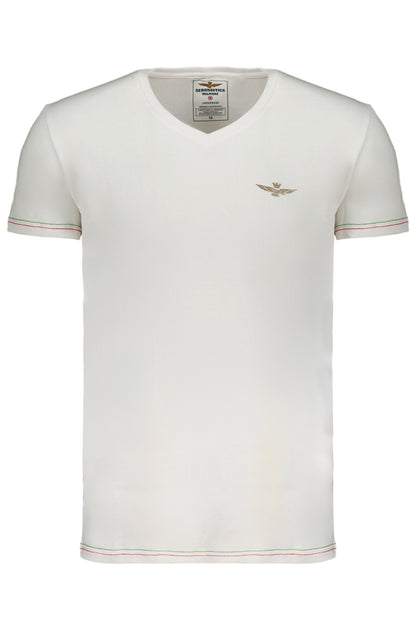 Aeronautica Militare Tricou SCOTI004J508 ALB