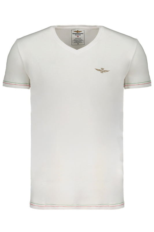 Aeronautica Militare Tricou SCOTI004J508 ALB