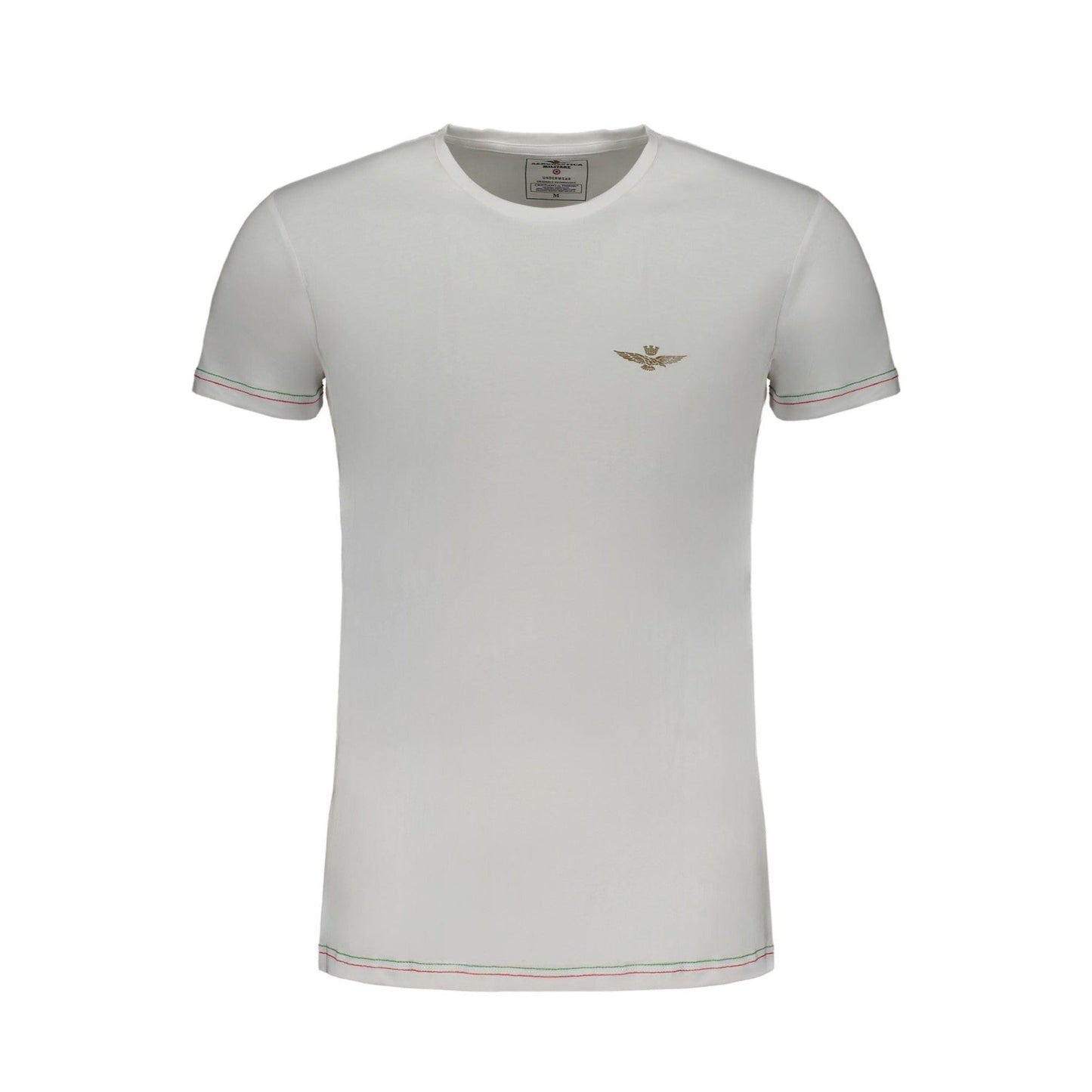 Aeronautica Militare Tricou SCOTI003J508 ALB