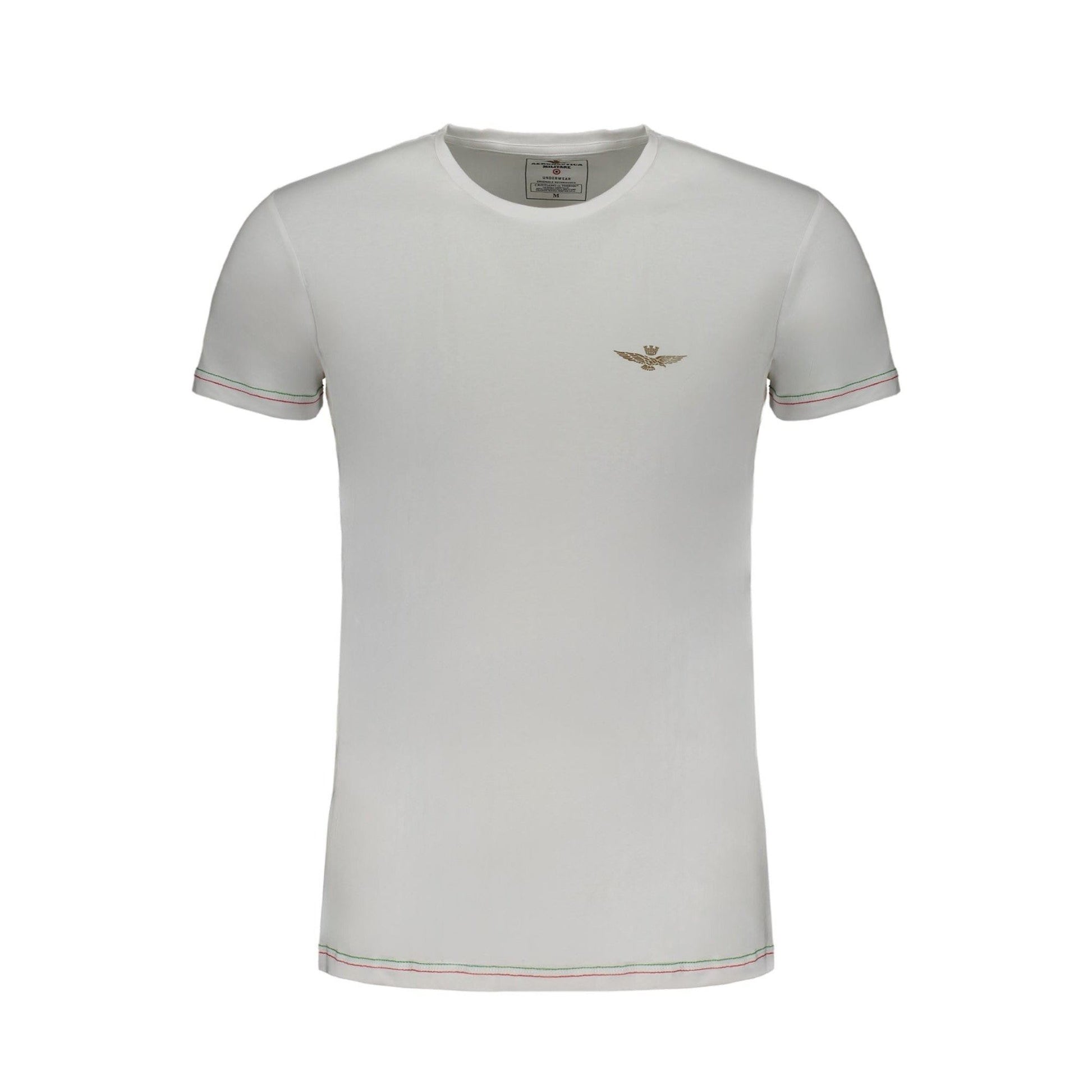 Aeronautica Militare Tricou SCOTI003J508 ALB