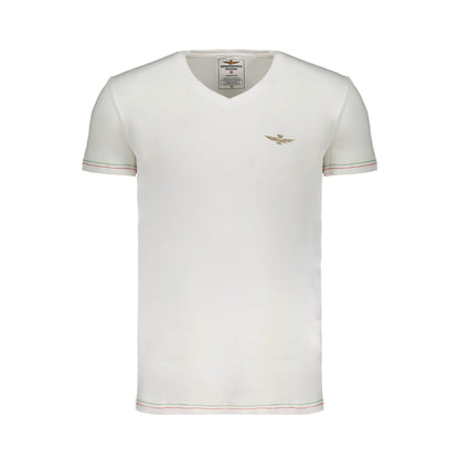 Aeronautica Militare Tricou SCOTI004J508 ALB