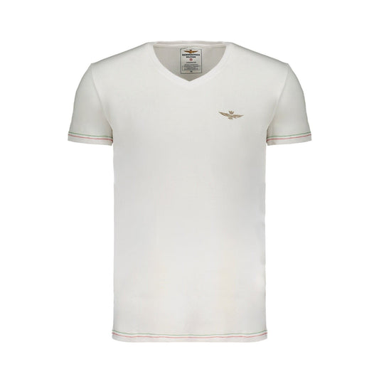 Aeronautica Militare Tricou SCOTI004J508 ALB