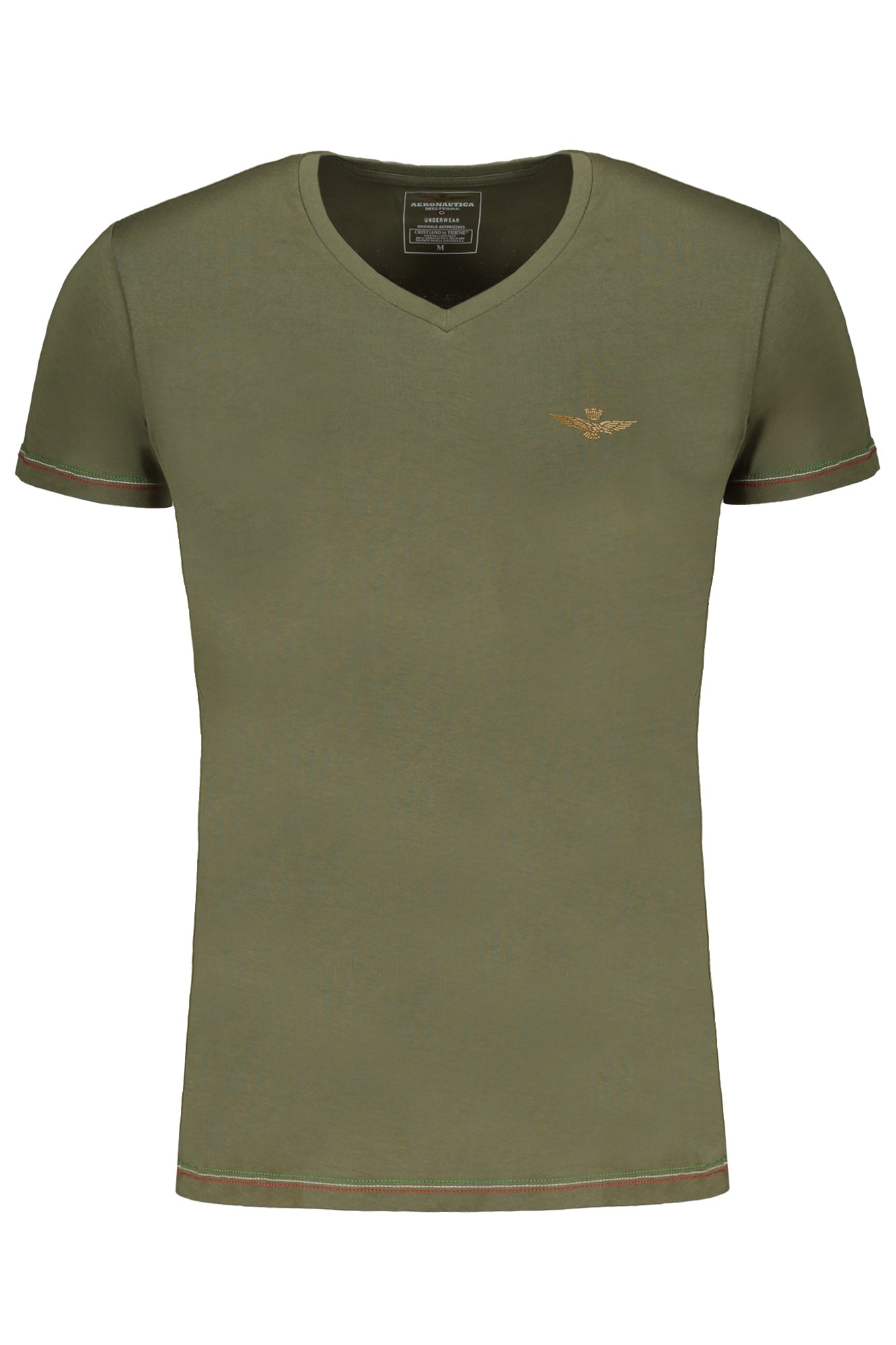 Aeronautica Militare Tricou SCOTI004J508 VERDE