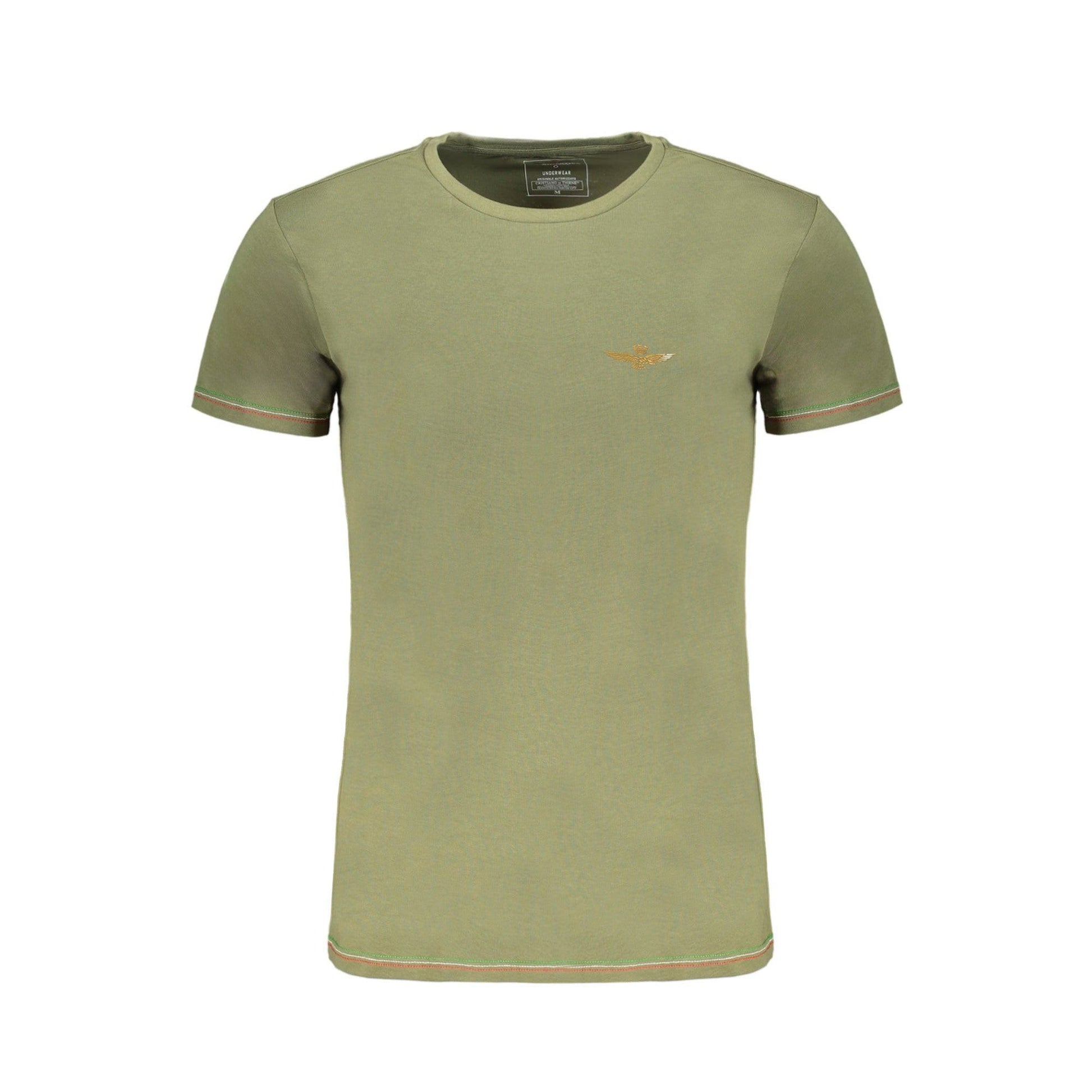 Aeronautica Militare Tricou SCOTI003J508 VERDE