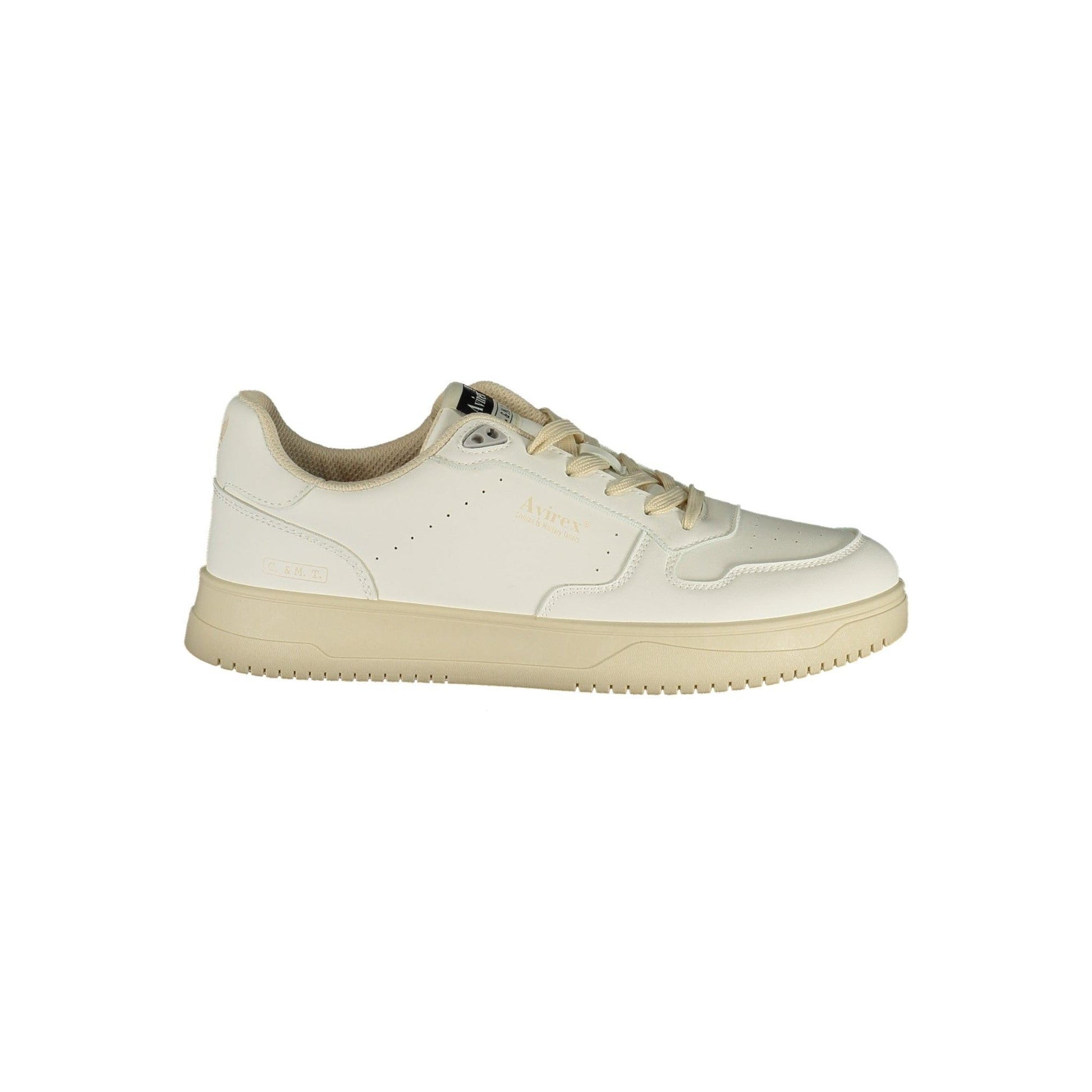 Avirex Pantofi casual ANDREW010LEPLEP ALB